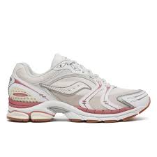Saucony ProGrid Omni 9 - White/Cream/Dusty Rose